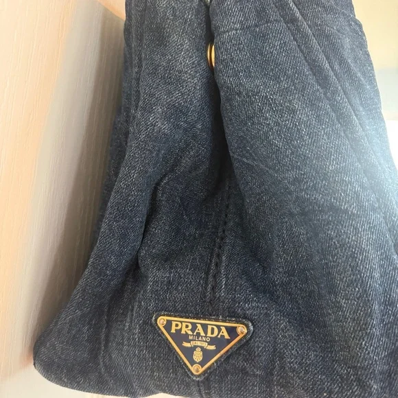 PRADA CANAPA INDIGO DENIM - Picture 4 of 13